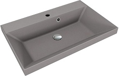 Style Line Тумба с кварцевой раковиной жасмин Матис 70 серый шелк – фотография-3